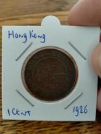 Hong Kong 1 Cent 1926, Verzenden, Zuidoost-Azië, Losse munt