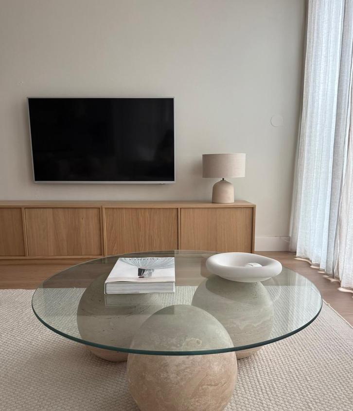 VT Wonen tv meubel, Huis en Inrichting, Kasten | Televisiemeubels, Zo goed als nieuw, Minder dan 100 cm, 200 cm of meer, 25 tot 50 cm