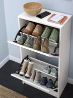 IKEA BISSA schoenenrek/shoe rack wit, Ophalen, Zo goed als nieuw