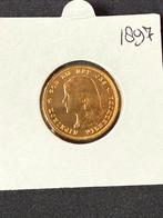 Gouden tientje Wilhelmina1897, Koningin Wilhelmina, Losse munt, Goud, Overige waardes