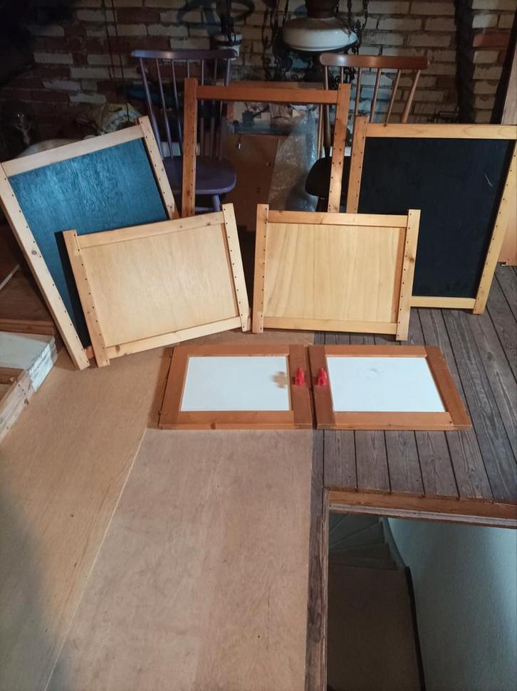 Lundia staanders en deurtjes, Huis en Inrichting, Kasten | Stellingkasten, Gebruikt, Ophalen