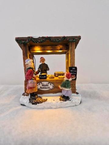 Wafelkraam Typisch Hollands kerstdorp beschikbaar voor biedingen