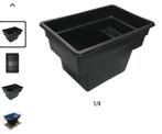 Vijverbak Quadra C1 Ubbink 118x70x78 (520 liter), Tuin en Terras, Vijvers, Ophalen, Gebruikt