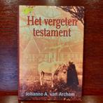 Johanne A van Archem. Het vergeten testament., Boeken, Romans, Gelezen, Ophalen of Verzenden, Nederland