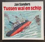 Jan Sanders - Tussen wal en schip - 1985, Cartoons, Ophalen of Verzenden, Zo goed als nieuw, Jan Sanders