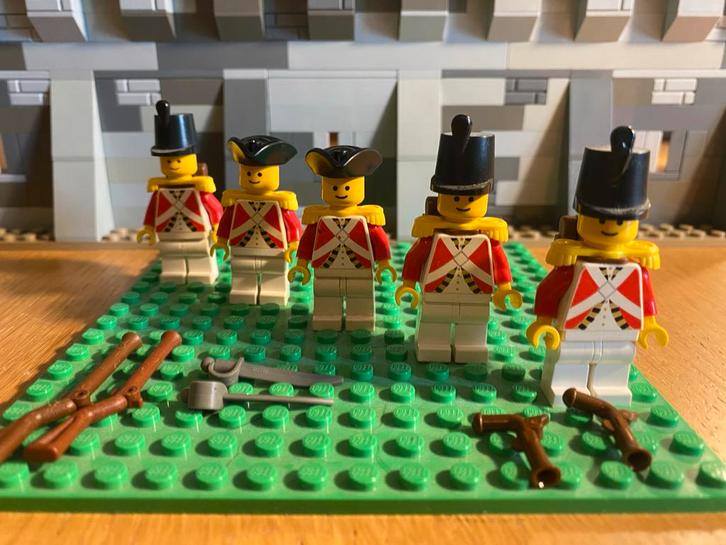 5 Lego Piraten Imperial Soldiers Minifiguren, Kinderen en Baby's, Speelgoed | Duplo en Lego, Gebruikt, Lego, Losse stenen, Ophalen of Verzenden