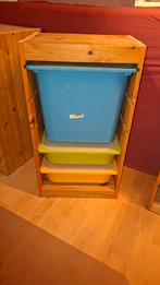 Ikea Trofast blank grenen opberg combinatie 3x recht model, Ophalen, Minder dan 50 cm, Gebruikt, 5 laden of meer