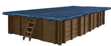 Interline Winterafdekking houten bad 8,34m x 4,90m Rechthoek beschikbaar voor biedingen