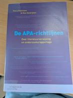 Petra Poelmans - De APA-richtlijnen, Ophalen of Verzenden, Zo goed als nieuw, Petra Poelmans; Olav Severijnen
