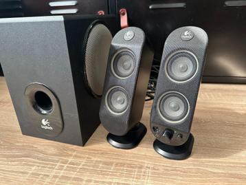 Logitech X-230 2.1 Speakerset met Subwoofer beschikbaar voor biedingen