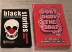 Kaartspellen/cardgames don't drop the soap & black stories, Een of twee spelers, Ophalen of Verzenden, Nieuw