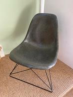 Modernica Low Rod Elephant Grey Fiberglass Stoel, Gebruikt, Eames, minimalistisch, Verzenden, 2ehands