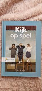 Holger de Nooij - Kijk op spel - 5e druk, Boeken, Ophalen, Zo goed als nieuw, HBO, Holger de Nooij