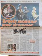 Krezip Drummer Bram van den Berg - U2 Drummer krantenartikel, Verzamelen, Knipsel(s), Ophalen of Verzenden, Buitenland, 1980 tot heden