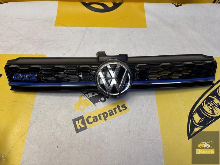 VOLKSWAGEN GOLF VII GTE FACELIFT GRILL 5GE853653G, Auto-onderdelen, Carrosserie en Plaatwerk, Bumper, Volkswagen, Voor, Gebruikt