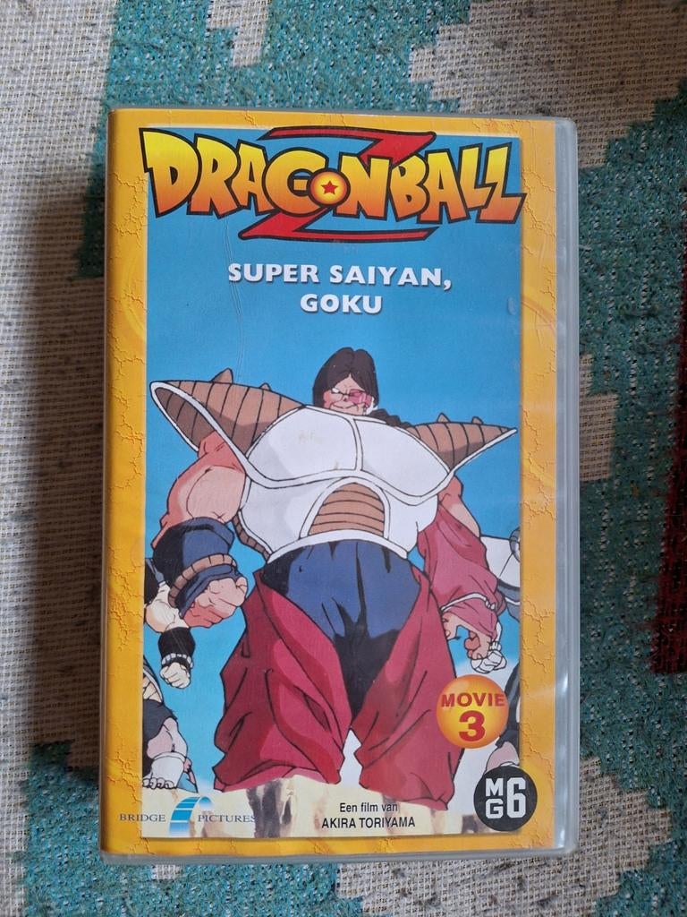 Dragonball Z VHS - Super Saiyan Goku, Cd's en Dvd's, Vanaf 6 jaar, Ophalen of Verzenden, Gebruikt, Actie en Avontuur