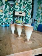 Leuke IJscoupe Glazen - Set van 6, Ophalen, Glas of Glazen, Overige stijlen, Glas