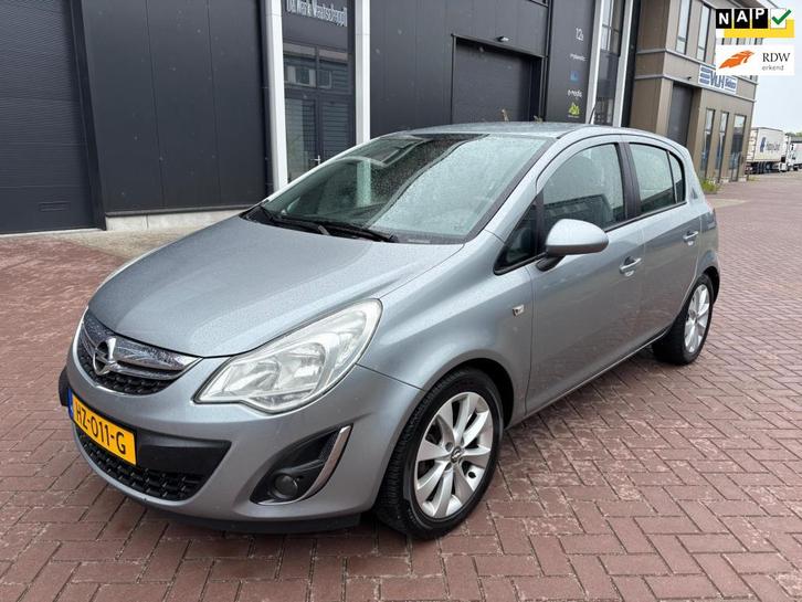 Opel Corsa 1.4-16V Anniversary Ed/AIRCO/ABS/CRUISE/HALFLEDER, Auto's, Opel, Bedrijf, Te koop, Corsa, ABS, Airbags, Airconditioning