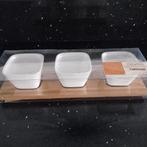 Nieuwe party set met plankje van Intermezzo nu, Huis en Inrichting, Keuken | Servies, Overige typen, Nieuw, Ophalen of Verzenden