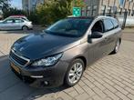 Peugeot 308 1.6hdi 88 KW SW 2014 Grijs airco roetfilter, Voorwielaandrijving, Stof, 4 cilinders, Origineel Nederlands