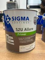 Nieuw! 2.5L RAL5018 Sigma Allure S2U Primer, Wit, Nieuw, Ophalen of Verzenden, Verf
