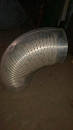 Aluminium bocht 400 mm, Doe-het-zelf en Verbouw, Buizen en Afvoer, Ophalen of Verzenden, Gebruikt, Aluminium, Minder dan 2 meter