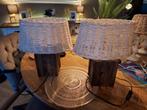 Landelijke tafellampen, Minder dan 50 cm, Ophalen of Verzenden, Zo goed als nieuw