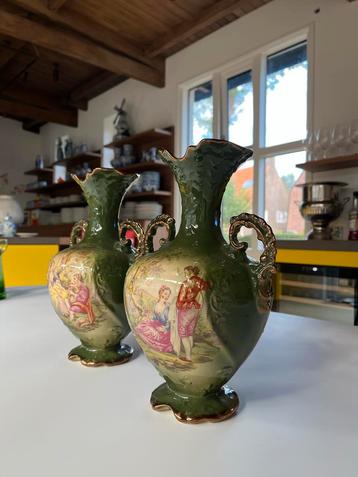 Vintage Vazen Set - 30cm hoog - samen voor beschikbaar voor biedingen