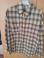 Te koop:  geel geblokt houthakkers blouse maat M, Ophalen of Verzenden, Zo goed als nieuw, Maat 38/40 (M), Geel