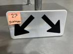 Geldt voor twee parkeervakken - onderbord - Verkeersbord RVV, Ophalen of Verzenden