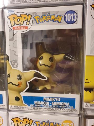 Mimikyu 1013 Pokemon Funko Pop Pokémon inclusief Protector beschikbaar voor biedingen