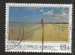 Cyprus 20, zandstrand, Postzegels en Munten, Postzegels | Europa | Overig, Overige landen, Verzenden, Gestempeld