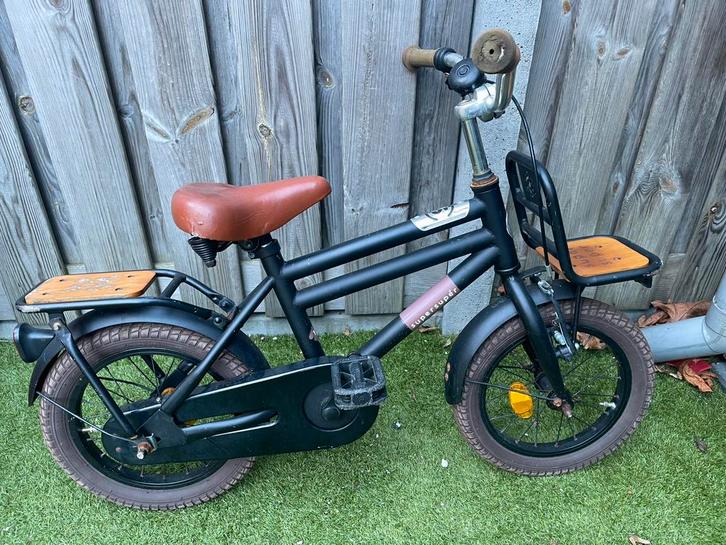 Transportfiets 14 inch, Fietsen en Brommers, Fietsen | Kinderfietsjes, Gebruikt, Minder dan 16 inch, Zijwieltjes, Ophalen