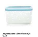 Tupperware Diepvriesbak 2.5L - Ideaal voor invriezen!, Ophalen of Verzenden, Nieuw
