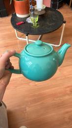 Theepot lichtgroen / turquoise van Kensington & Price, Ophalen of Verzenden, Nieuw, Overige materialen, Pot, Bus of Blik