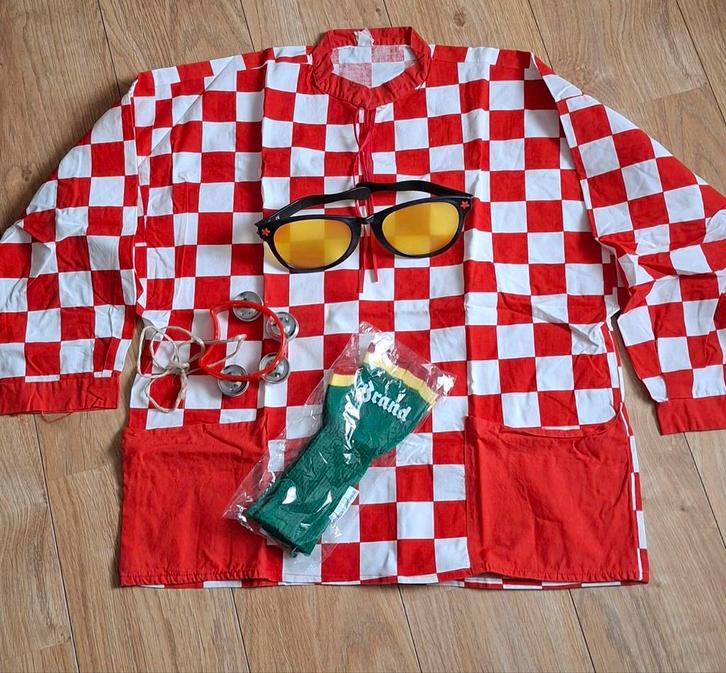 Carnavals outfit, Kleding | Heren, Carnavalskleding en Feestkleding, Zo goed als nieuw, Kleding, Carnaval, Maat 52/54 (L), Ophalen of Verzenden