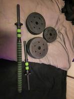 Verstelbare dumbbell set, Sport en Fitness, Fitnessmaterialen, Ophalen, Gebruikt, Rug, Dumbbell