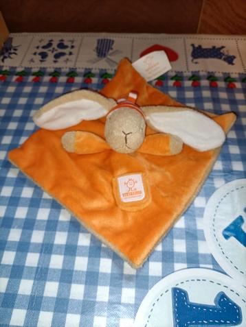 Konijn Knuffeldoekje Baby Folly Piroutte buromac  beschikbaar voor biedingen