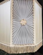 Grote hanglamp lampenkap lampkap mooi bewerkt boudoir +-50cm, Ophalen, ., Rond, Zo goed als nieuw