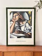 Vintage Art Deco Poster Tamara Lempicka, Ophalen of Verzenden, Zo goed als nieuw