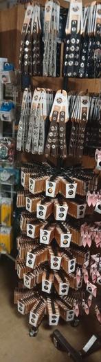 280 lederen armbanden 3 kleuren en 1000 clickers, Ophalen, Nieuw, Leer