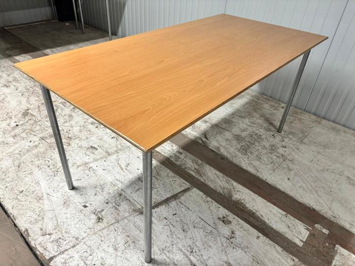 4 stuks stevige tafels 160x80 cm | Multiplex blad, Huis en Inrichting, Tafelonderdelen, Gebruikt, Tafelblad, 150 tot 200 cm, 50 tot 100 cm