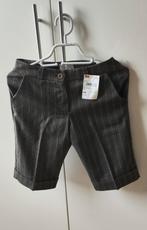 Nieuwe bruine korte broek met fijne streepjes maat 164, Kinderen en Baby's, Kinderkleding | Maat 164, Broek, Tuunte, Meisje, Nieuw