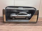 Audi A5 Sportback 2012 Zilver Metallic Schuco 1:43, Ophalen of Verzenden, Zo goed als nieuw, Auto, Schuco