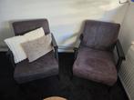 Twee nette fauteuils te koop, Ophalen, Minder dan 75 cm, Zo goed als nieuw, Metaal