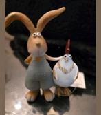 Paashaas met vriendje
10 cm hoog, Diversen, Pasen, Ophalen of Verzenden, Nieuw