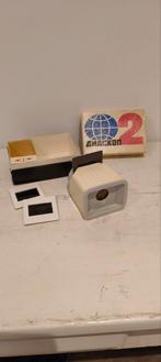 Vintage USSR Sovjet-Russische diascoop-diaviewer, Ophalen