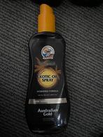 Nieuwe Australian gold zonnebank creme exotic oil spray, Ophalen of Verzenden, Nieuw, Bodylotion, Crème of Olie