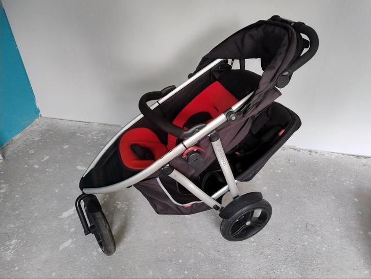 Phil&Teds Duo Kinderwagen, Kinderen en Baby's, Kinderwagens en Combinaties, Gebruikt, Kinderwagen, Overige merken, Duowagen, Ophalen