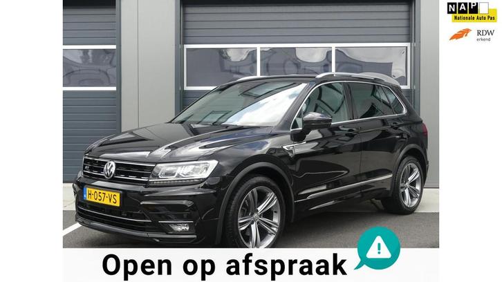 Volkswagen Tiguan 1.5 TSI R-line ACT DSG / Automaat Groot Na, Auto's, Volkswagen, Bedrijf, Te koop, Tiguan, ABS, Adaptive Cruise Control